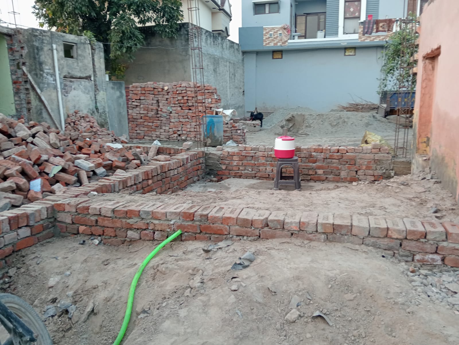 House construction in progress