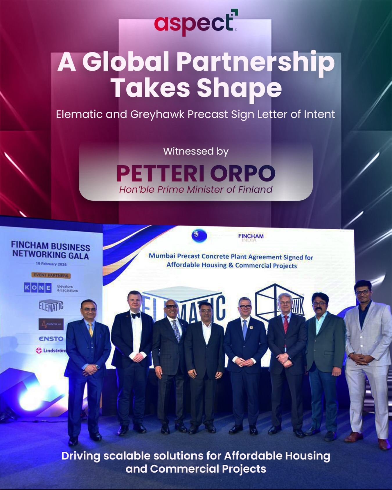 A Global Partnership Takes Shape.